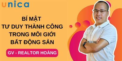 Khóa học bí mật tư duy thành công trong môi giới bất động sản